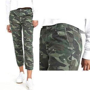 Sundry Camo Star Print Camo Joggers, 25
